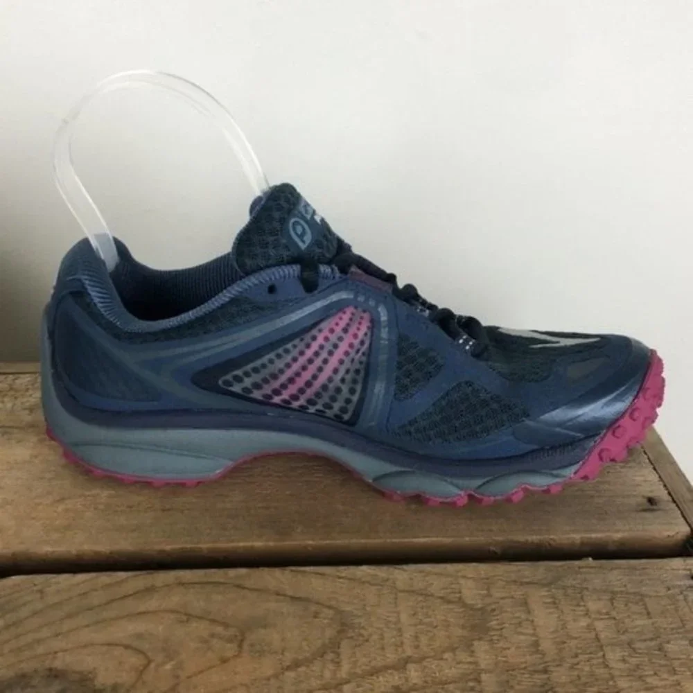 BROOKS Pure Grit blue trail running sneakers us women's size 7 EUC_4